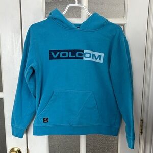 Volcom Teal Hoodie Youth LG